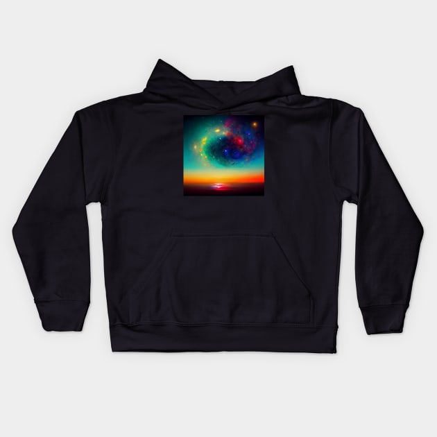 The endless of the universe Kids Hoodie by etherElric